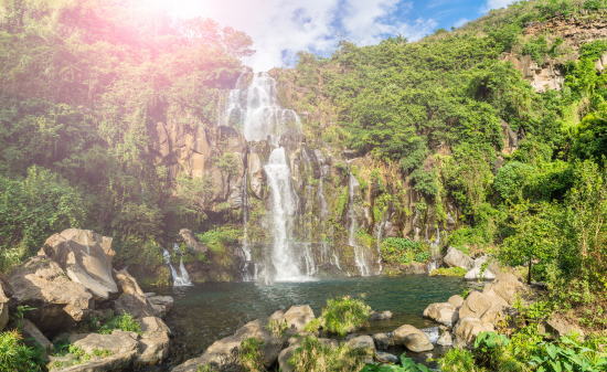 La Reunion Wasserfall