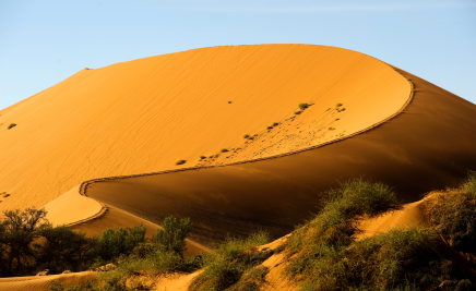 Sossusvlei und die Dünen des Namib-Naukluft-Nationalparks​